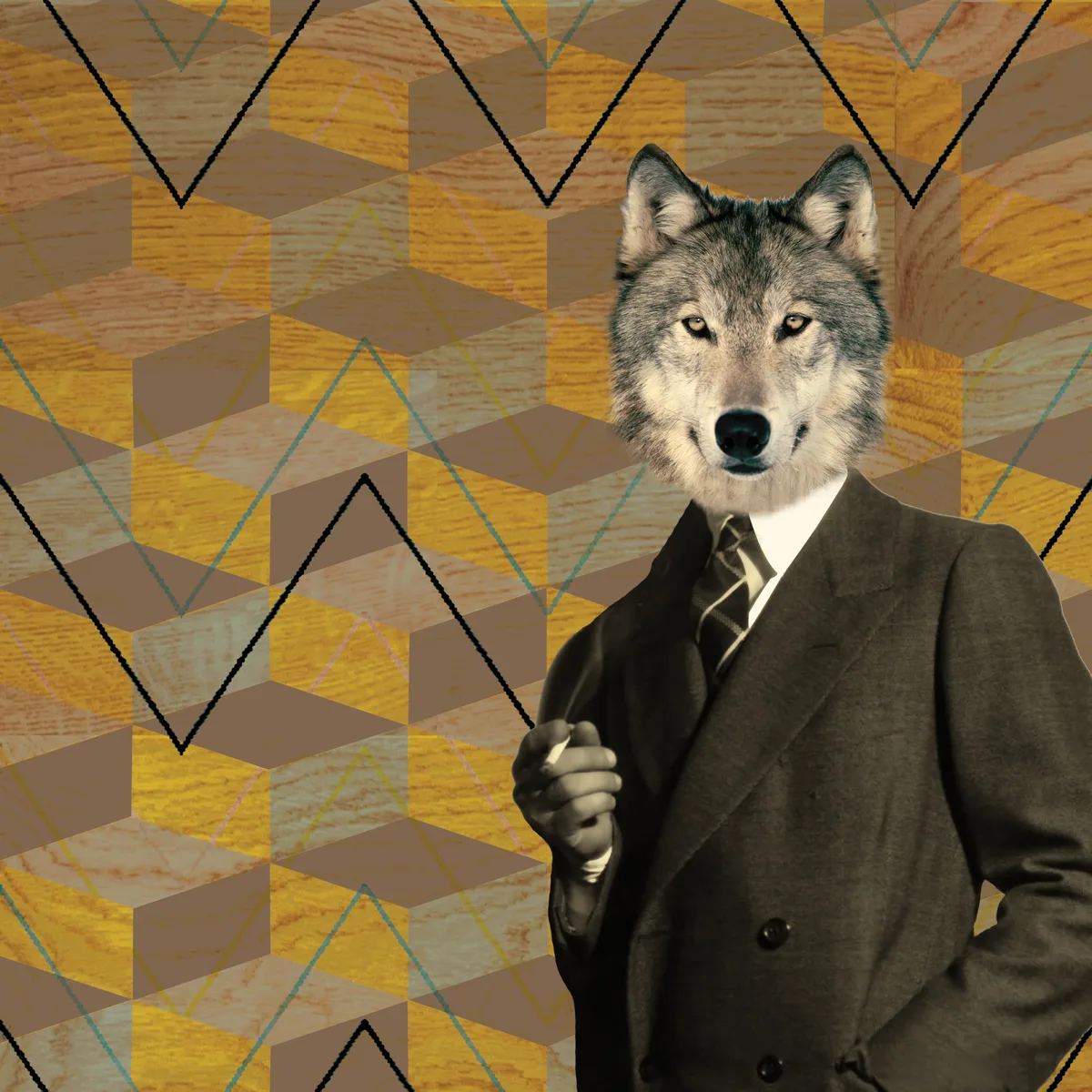 Loup à la cigarette