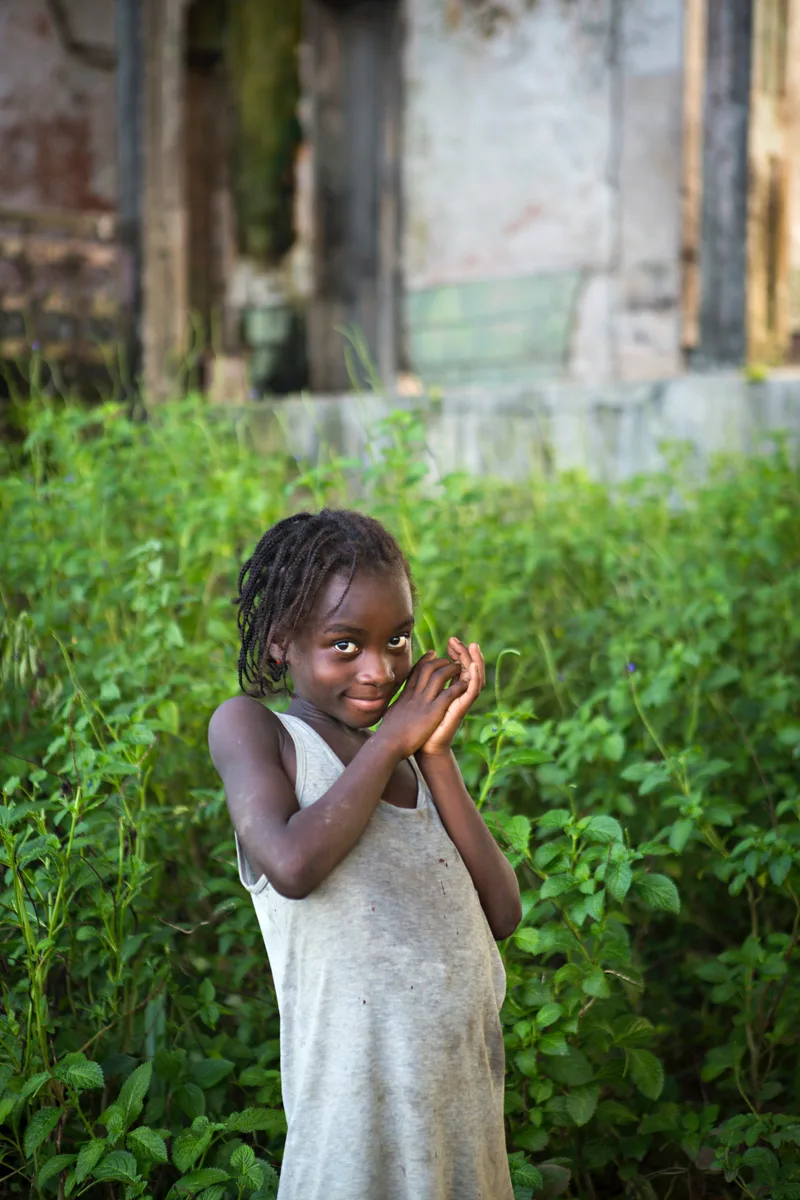 Portrait d'enfant, Sao Tomé — Antoine Boureau