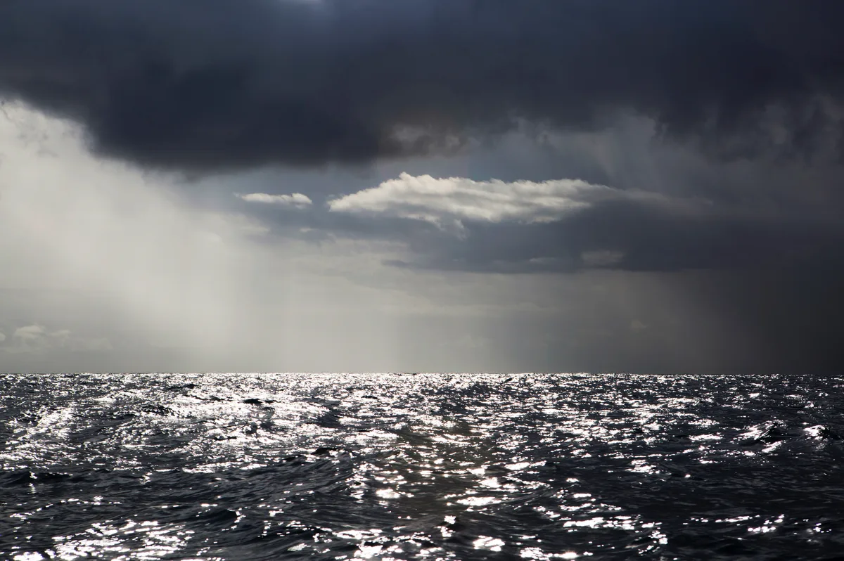 Ciel d'orage au dessus de l'océan Atlantique — Antoine Boureau
